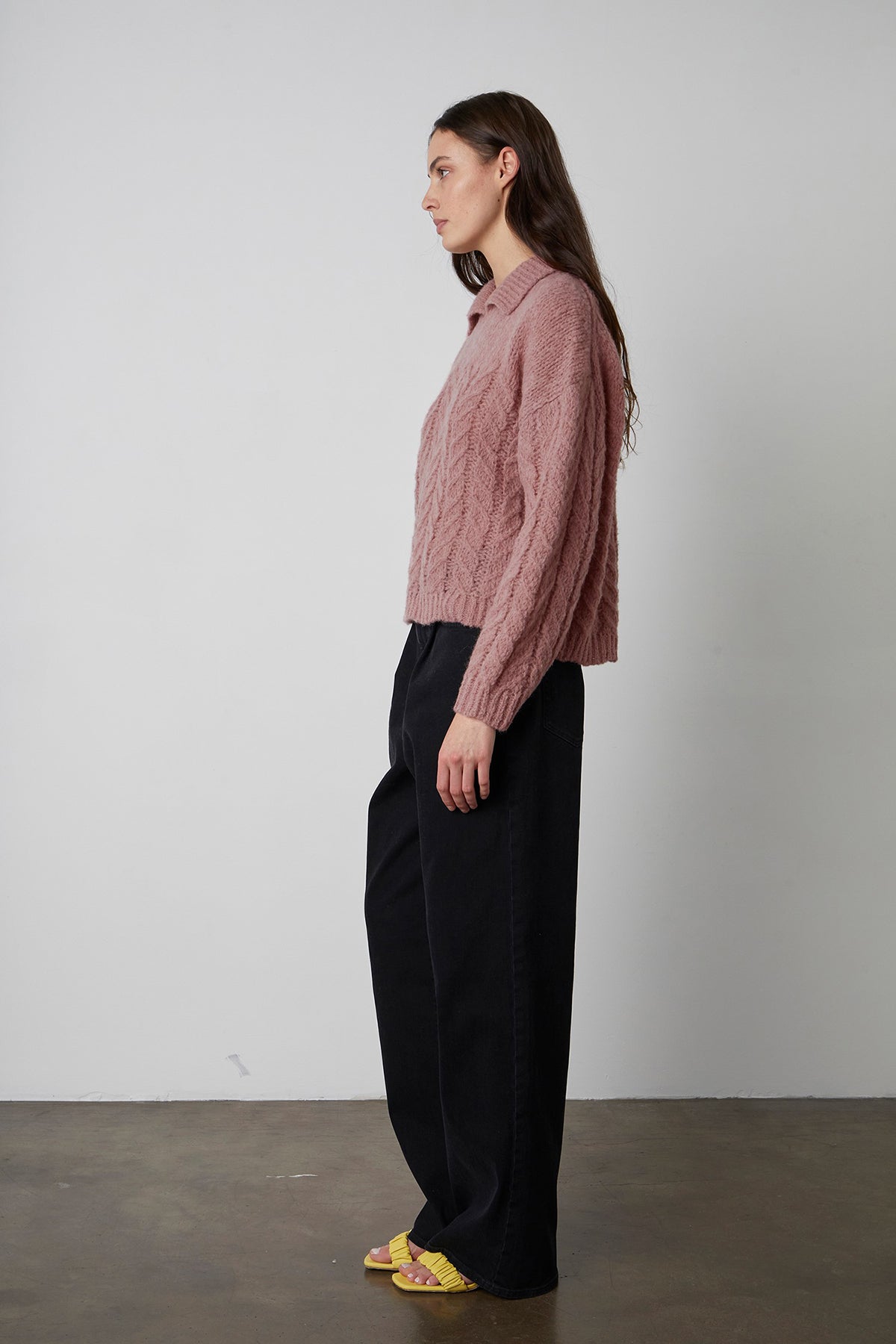 AVA COLLARED SWEATER - Velvet Staging 2.0-27939910975684