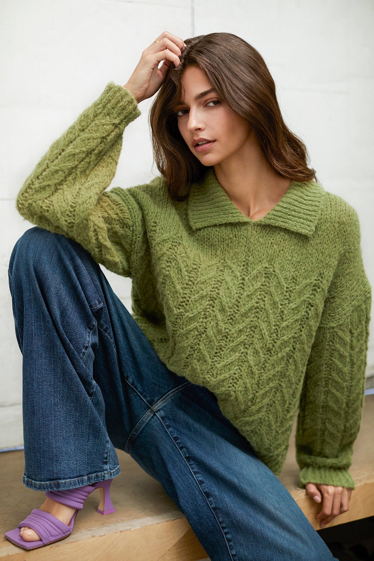 AVA COLLARED SWEATER - Velvet Staging 2.0-27939911041220