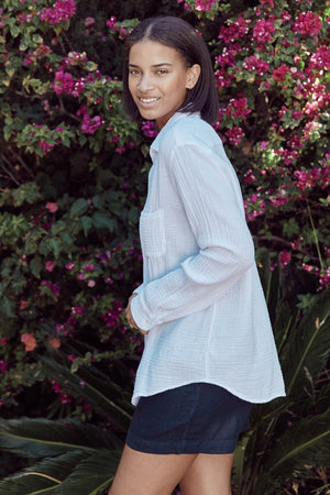 BAILEY COTTON GAUZE SHIRT - Velvet Staging 2.0