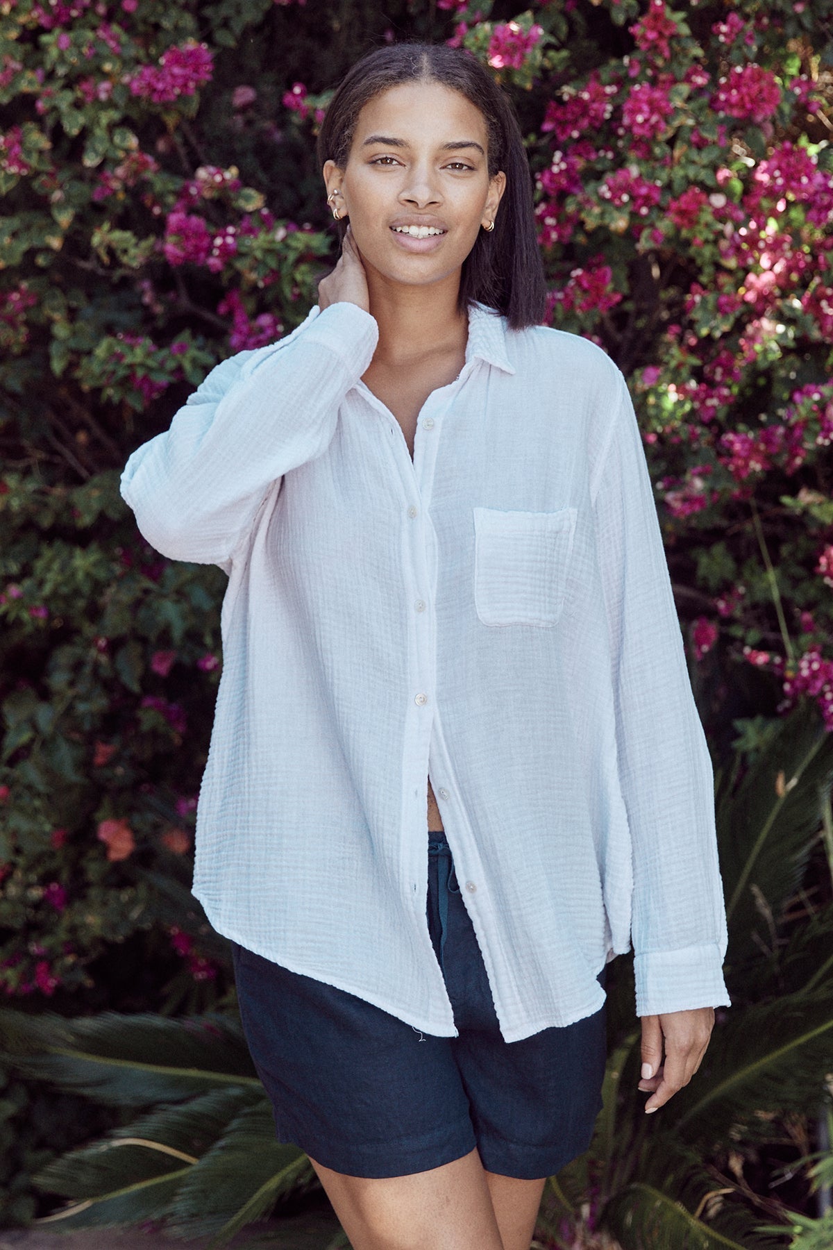 BAILEY COTTON GAUZE SHIRT - Velvet Staging 2.0
