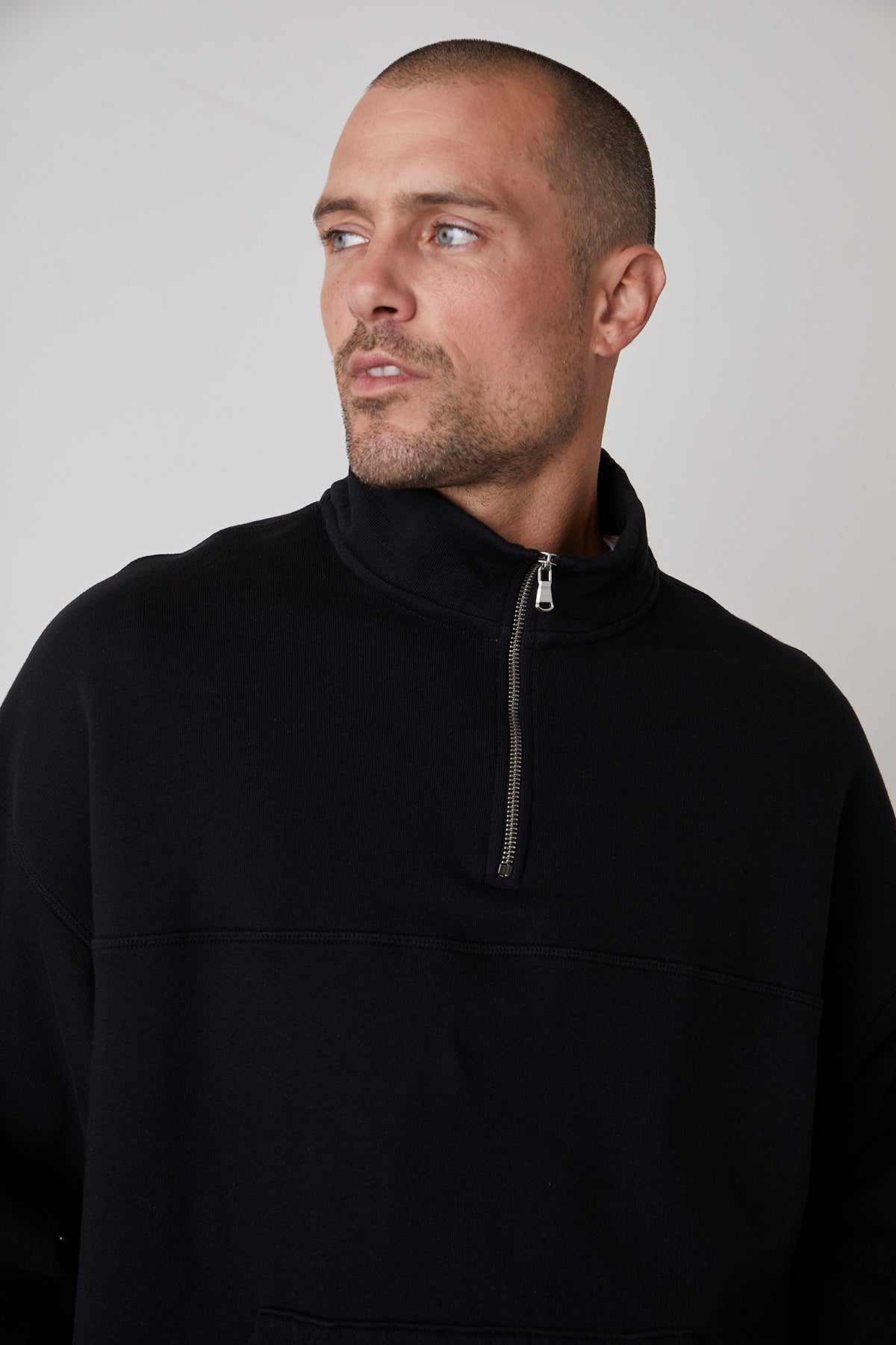 BALDWIN QUARTER-ZIP SWEATSHIRT - Velvet Staging 2.0
