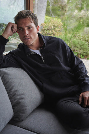BALDWIN QUARTER-ZIP SWEATSHIRT - Velvet Staging 2.0