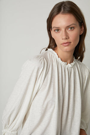 BARBARA 3/4 SLEEVE TOP - Velvet Staging 2.0