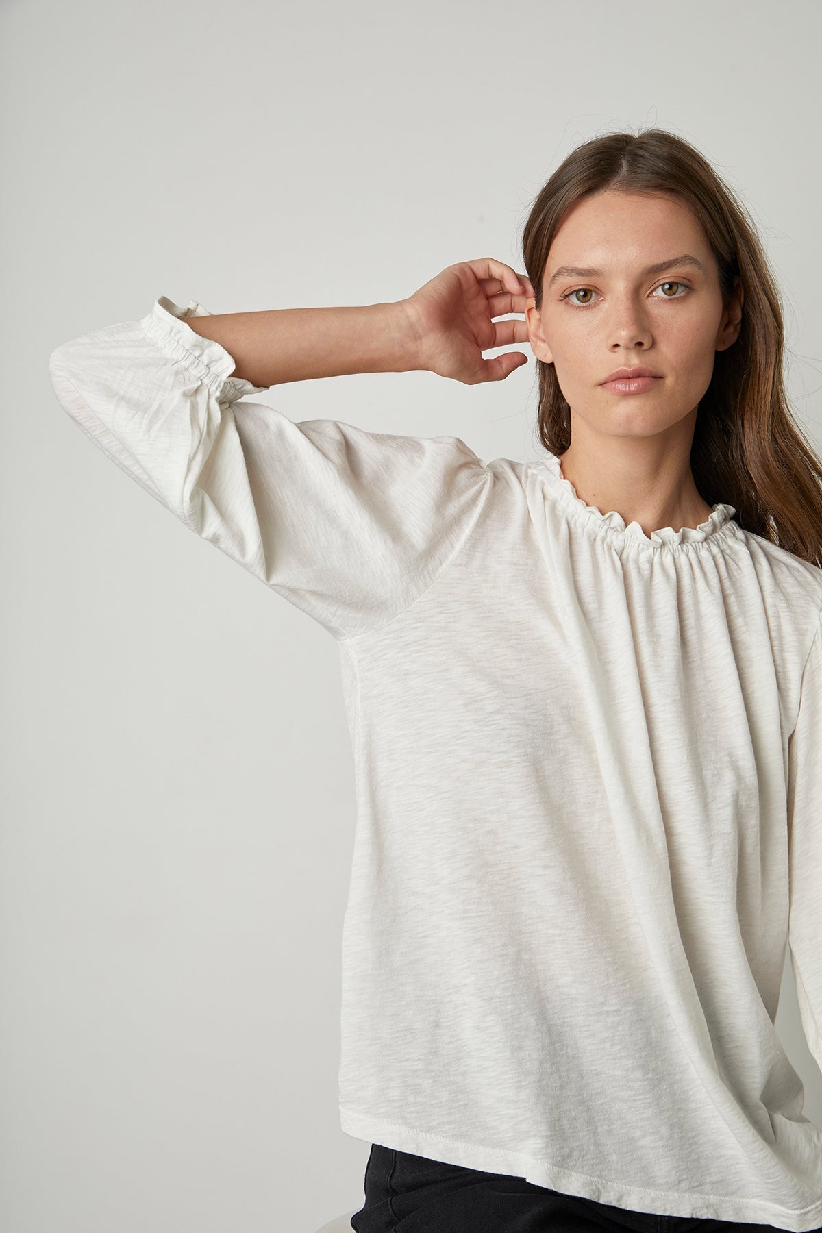 BARBARA 3/4 SLEEVE TOP - Velvet Staging 2.0-26916075667652