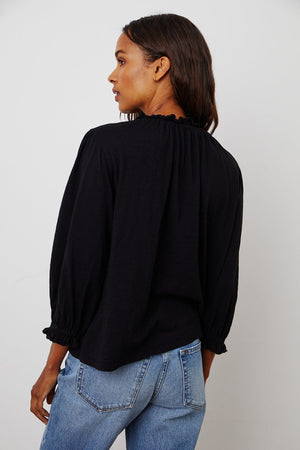 BARBARA 3/4 SLEEVE TOP - Velvet Staging 2.0