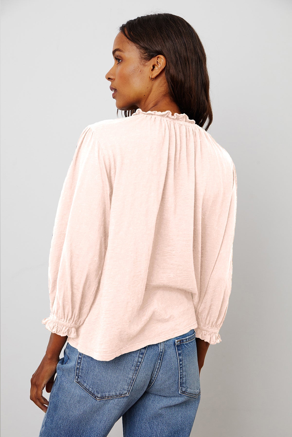 BARBARA 3/4 SLEEVE TOP - Velvet Staging 2.0-26916075831492