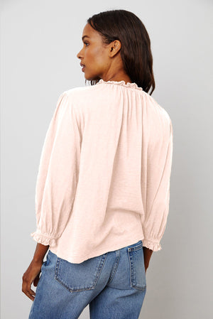 BARBARA 3/4 SLEEVE TOP - Velvet Staging 2.0