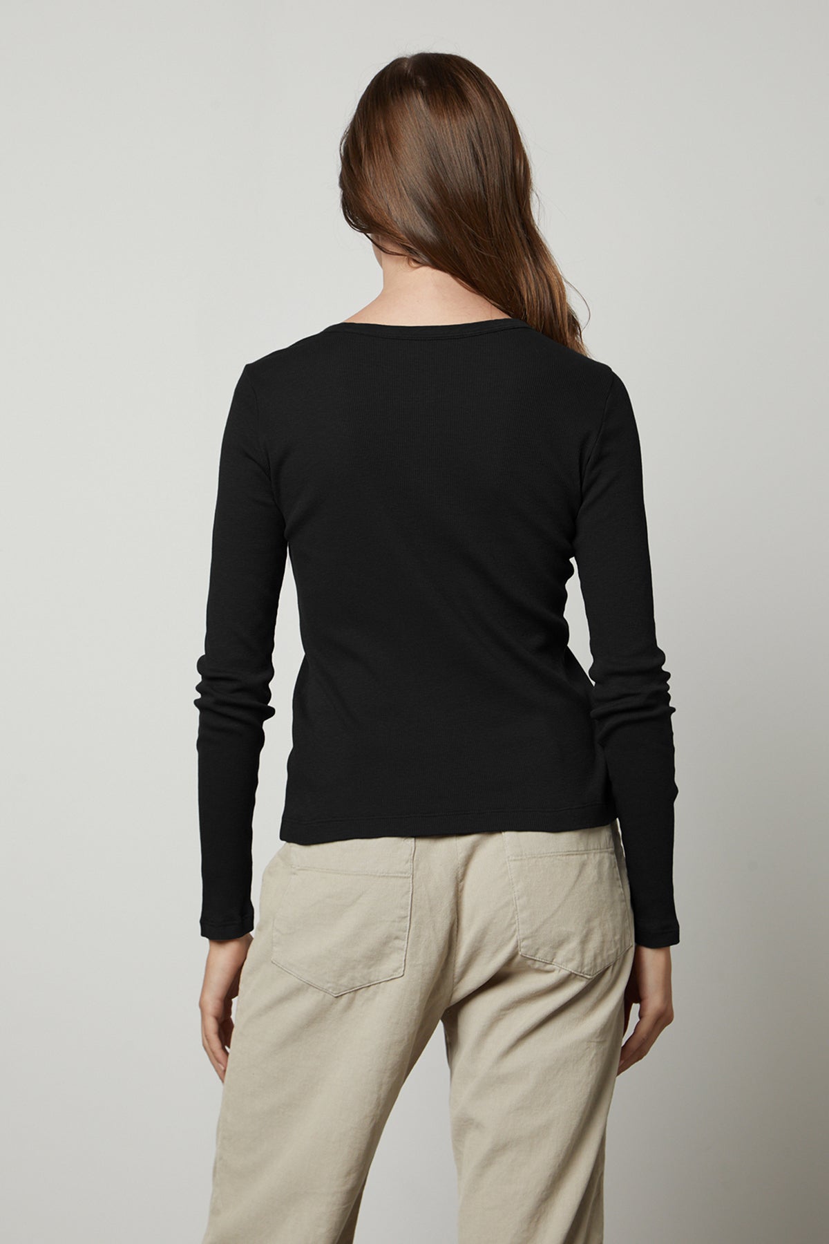 BAYLER RIBBED SCOOP NECK TEE - Velvet Staging 2.0