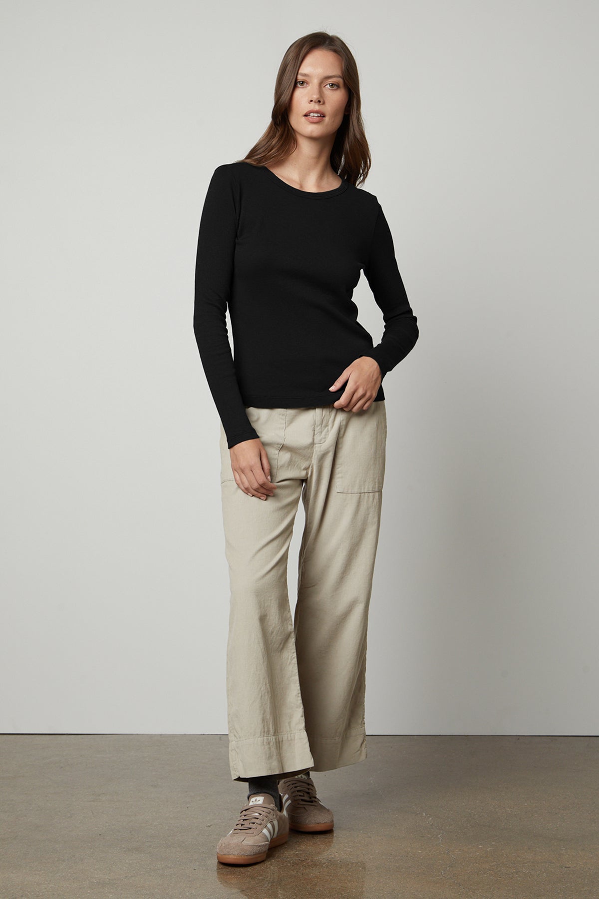 BAYLER RIBBED SCOOP NECK TEE - Velvet Staging 2.0-27198269587652