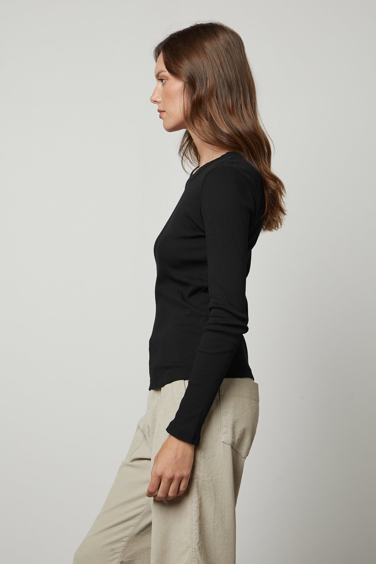 BAYLER RIBBED SCOOP NECK TEE - Velvet Staging 2.0-27198269620420
