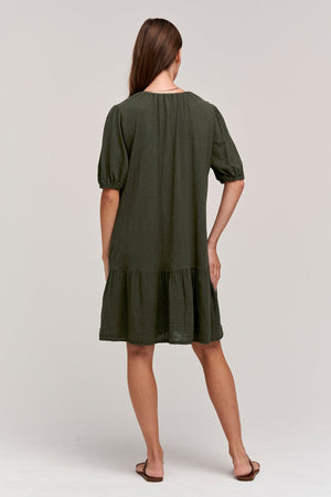 BECCA PUFF SLEEVE DRESS - Velvet Staging 2.0