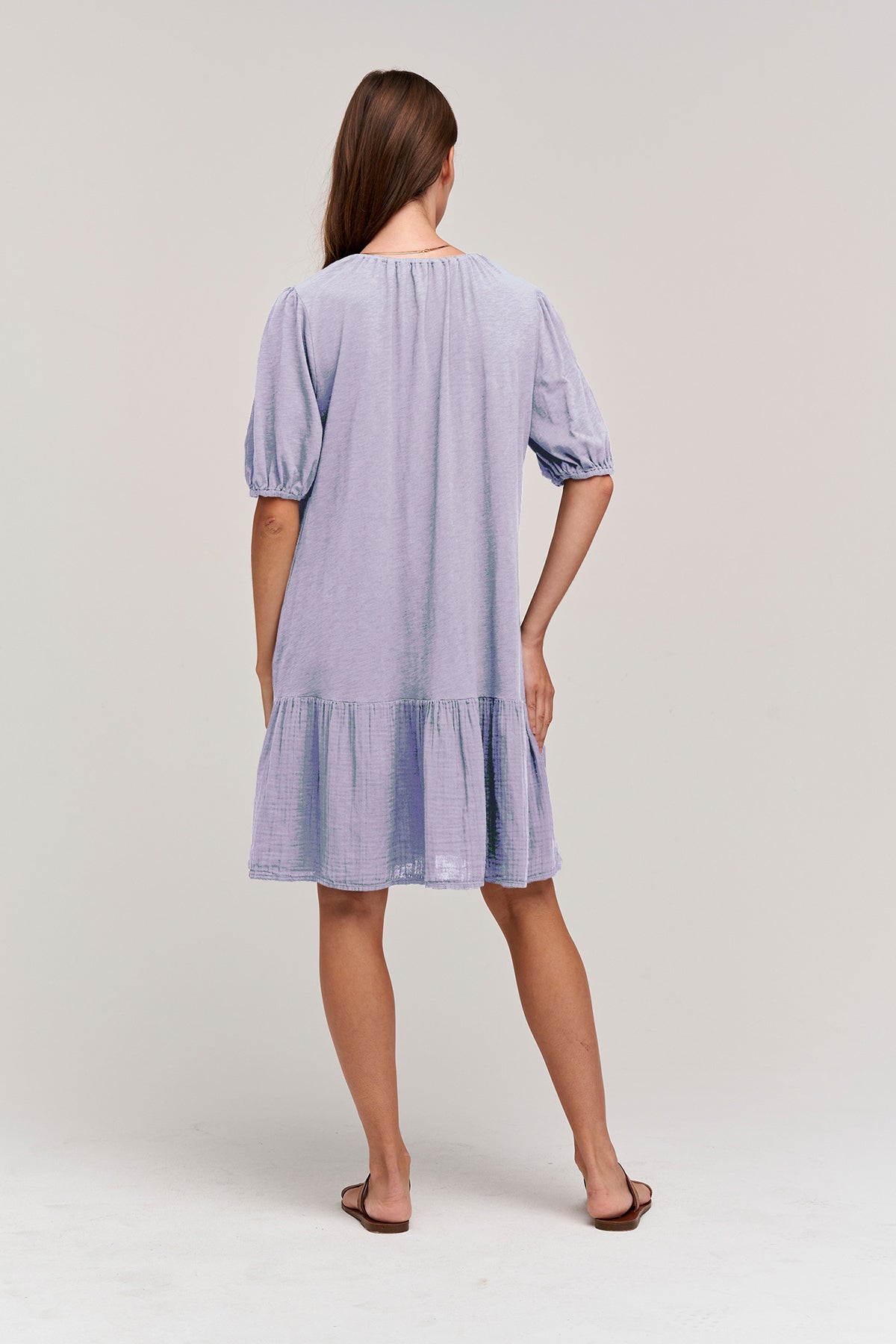 BECCA PUFF SLEEVE DRESS - Velvet Staging 2.0
