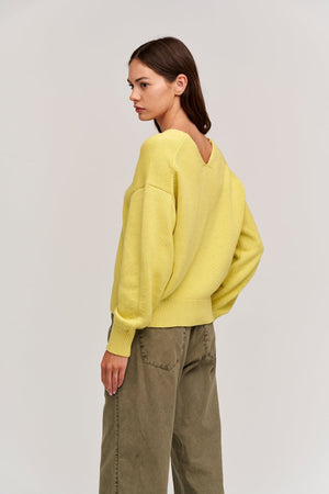 BELINDA V-NECK SWEATER - Velvet Staging 2.0