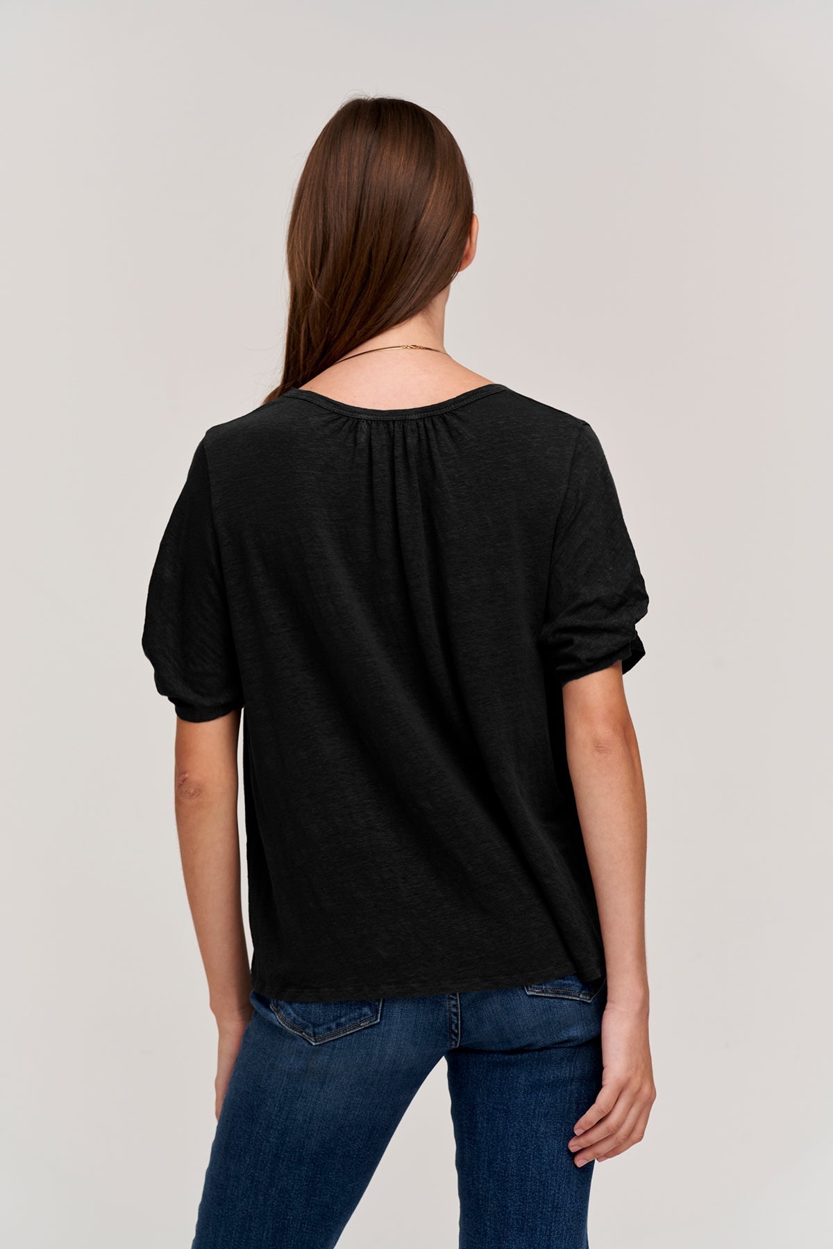 BELLA LINEN BLEND TEE - Velvet Staging 2.0