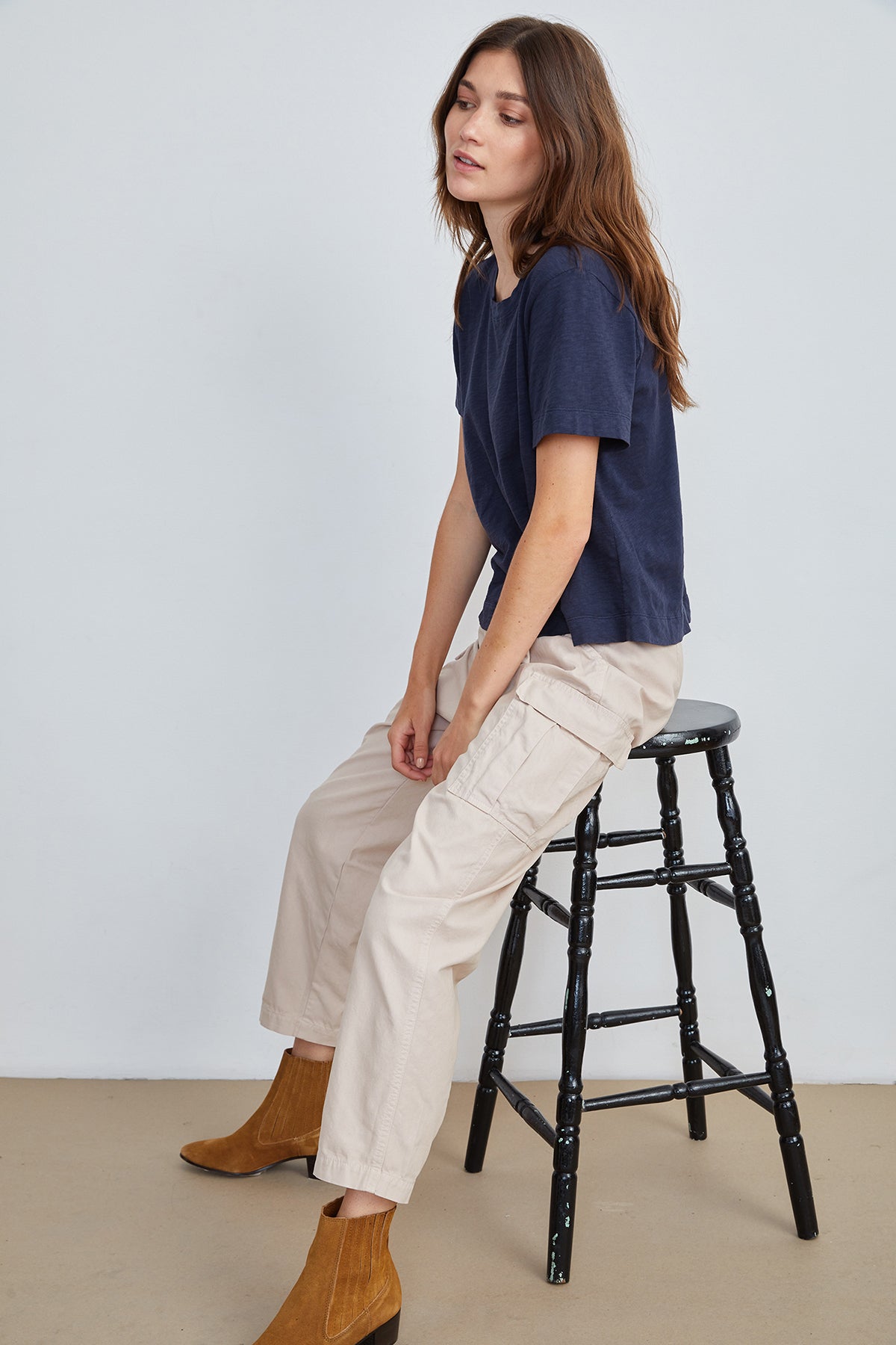 BEV COTTON CANVAS CARGO PANT - Velvet Staging 2.0