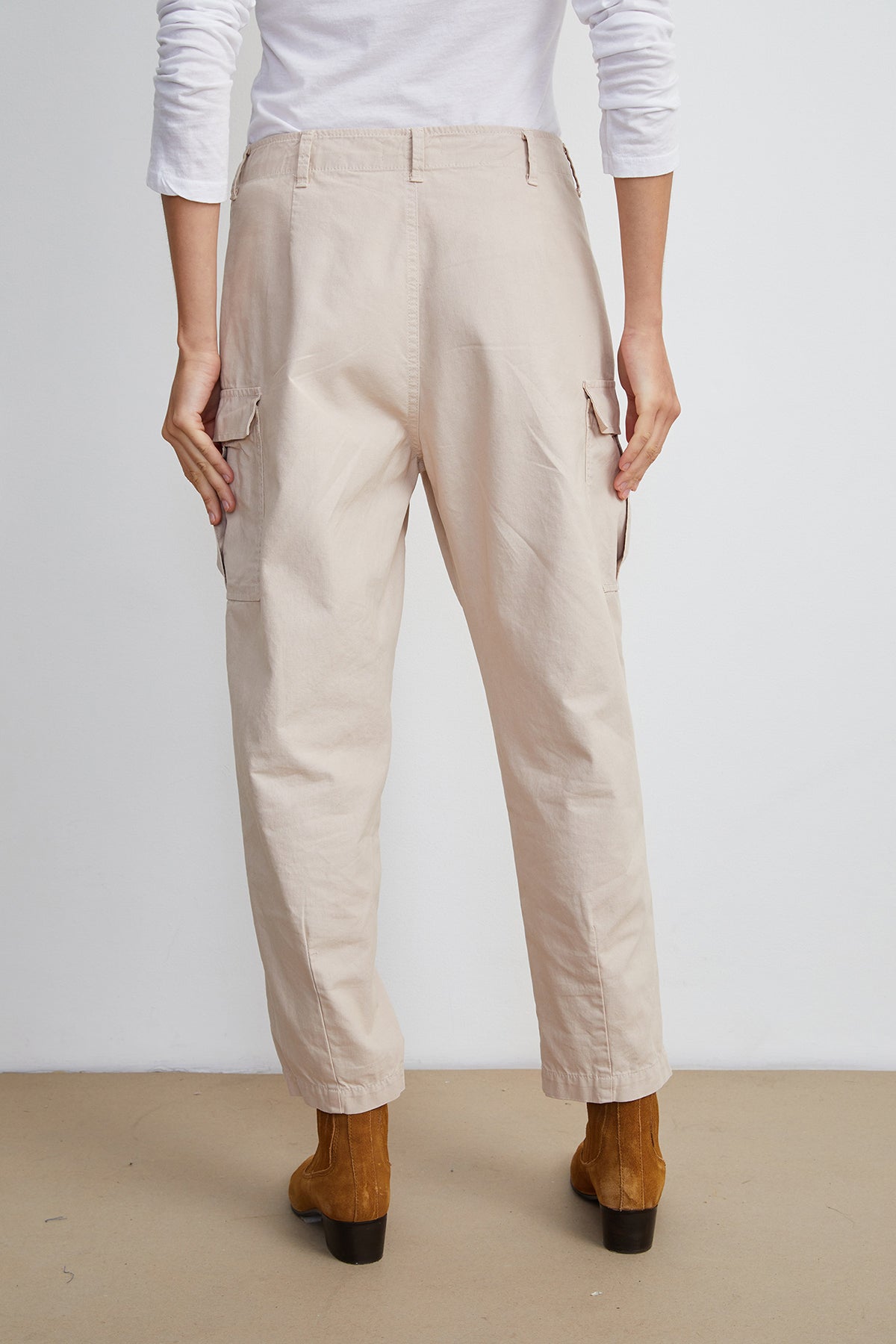 BEV COTTON CANVAS CARGO PANT - Velvet Staging 2.0-26916093853892