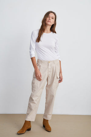 BEV COTTON CANVAS CARGO PANT - Velvet Staging 2.0