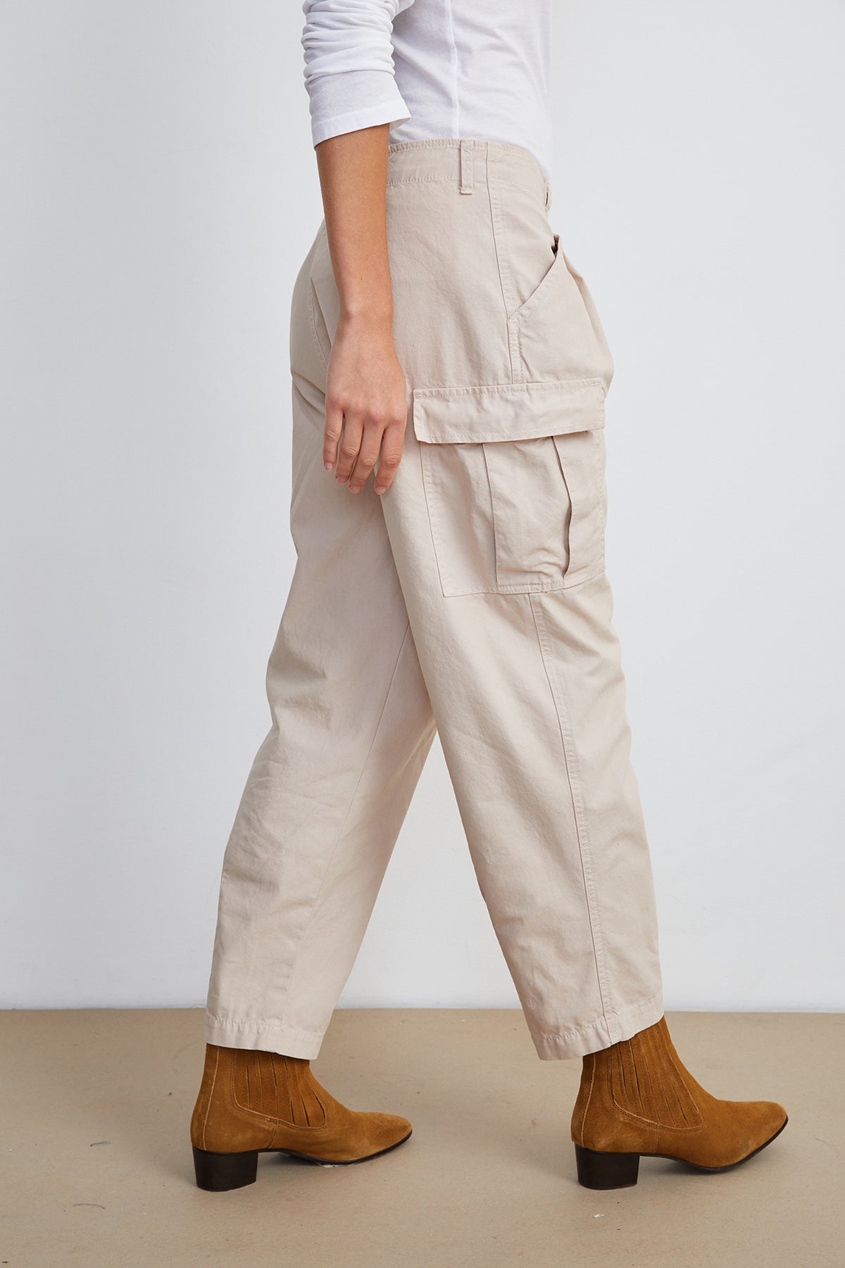 BEV COTTON CANVAS CARGO PANT - Velvet Staging 2.0-26916093821124