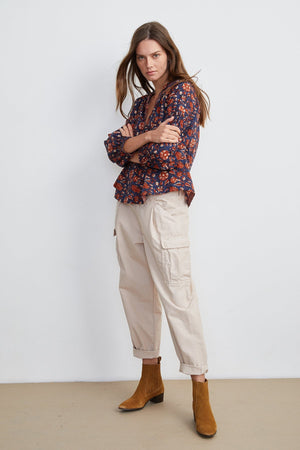 BEV COTTON CANVAS CARGO PANT - Velvet Staging 2.0