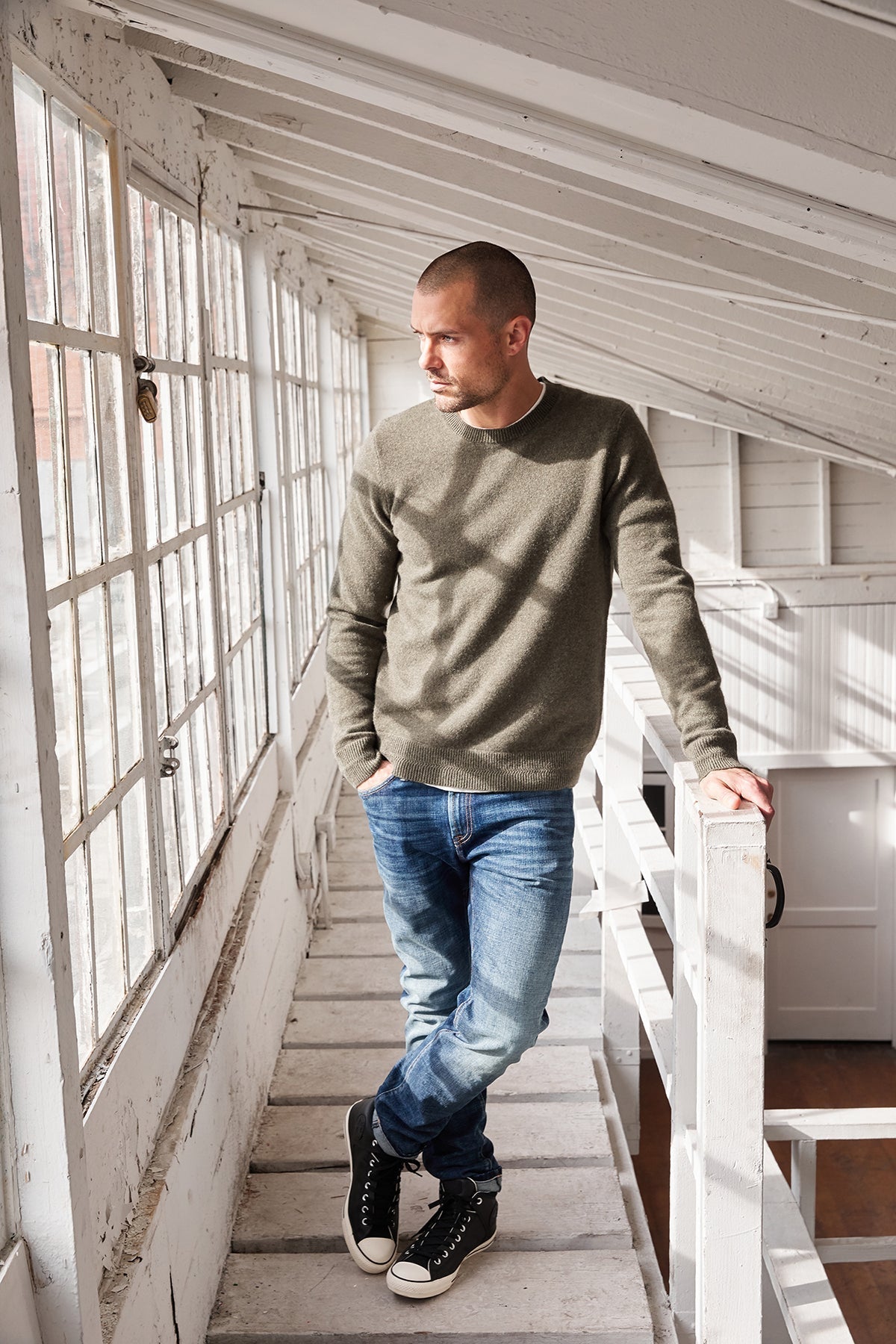 BIRCH CASHMERE SWEATER - Velvet Staging 2.0