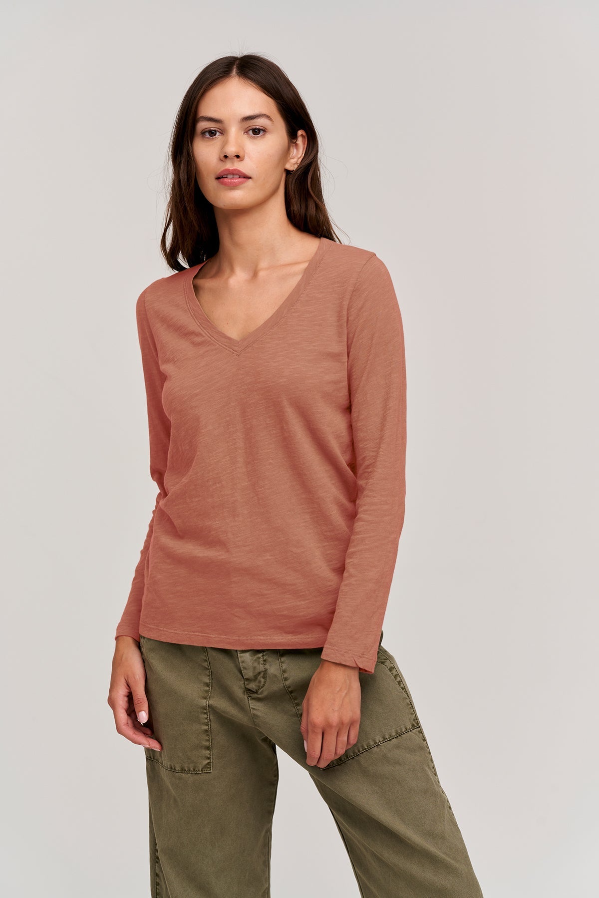 BLAIRE ORIGINAL SLUB TEE - Velvet Staging 2.0-26916059971780