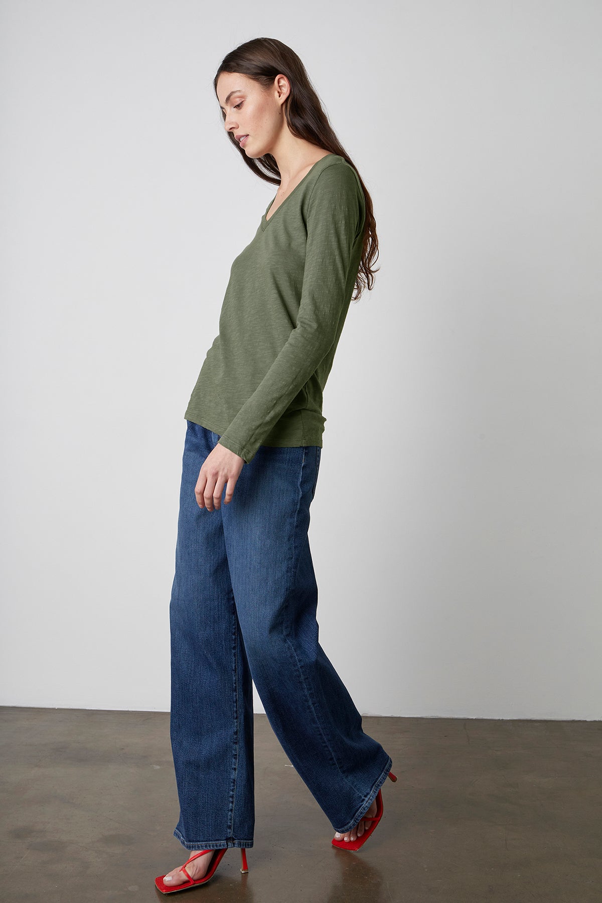 BLAIRE ORIGINAL SLUB TEE - Velvet Staging 2.0-26916060102852