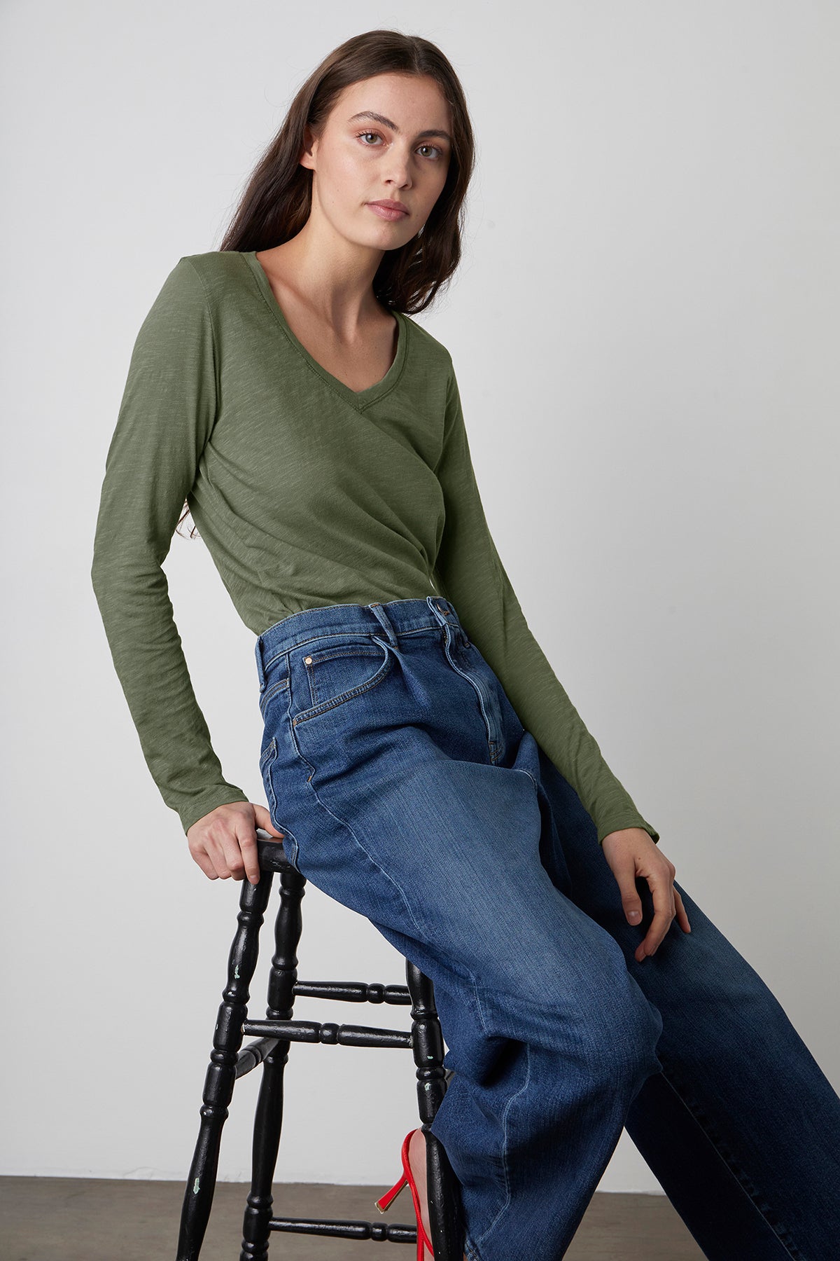BLAIRE ORIGINAL SLUB TEE - Velvet Staging 2.0