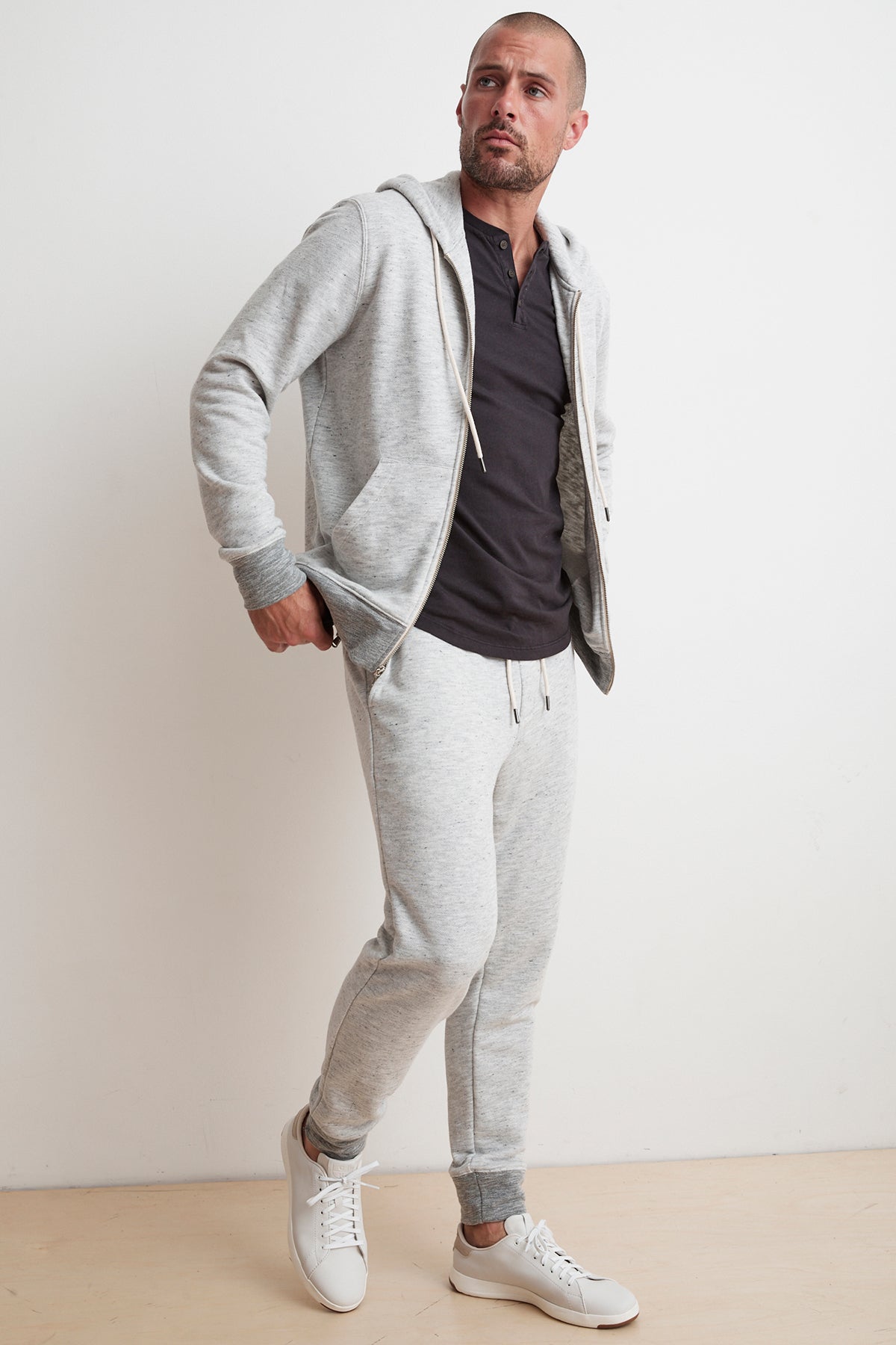 BOBBY FRENCH TERRY JOGGER - Velvet Staging 2.0-26916060528836