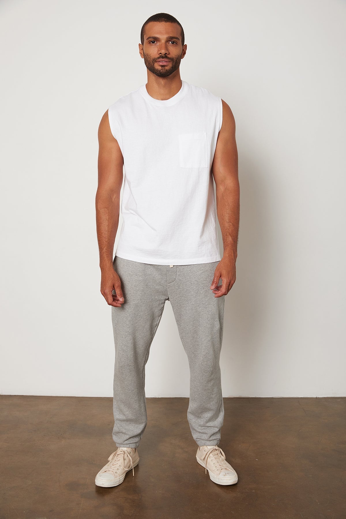 BODHI CREW NECK MUSCLE TEE - Velvet Staging 2.0-26916061675716
