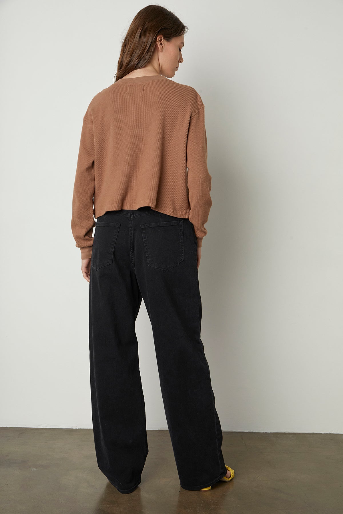 BONNIE CROPPED HENLEY - Velvet Staging 2.0