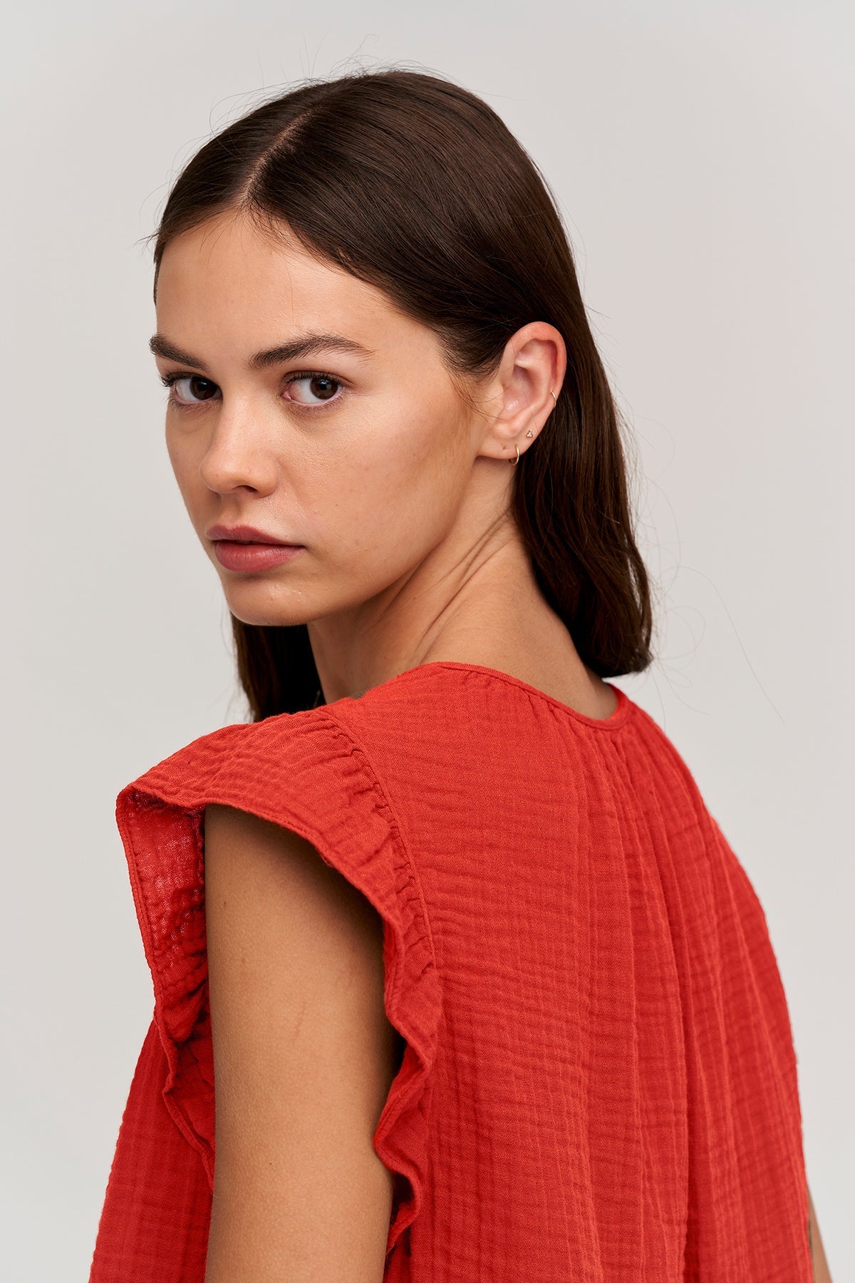BREANNA COTTON GAUZE TOP - Velvet Staging 2.0