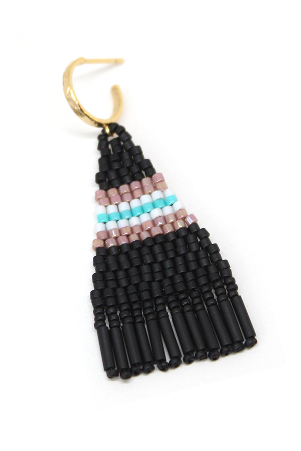 BRIE BEADED FRINGE EARRINGS BY BLUMA PROJECT - Velvet Staging 2.0