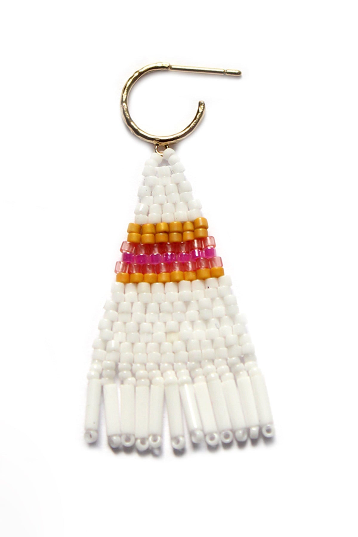 BRIE BEADED FRINGE EARRINGS BY BLUMA PROJECT - Velvet Staging 2.0