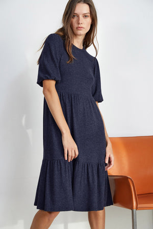 BRIE PUFF SLEEVE DRESS - Velvet Staging 2.0