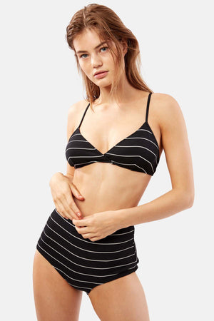 BRIGITTE PINSTRIPE RIBBED SWIM BOTTOM BY SOLID AND STRIPED - Velvet Staging 2.0