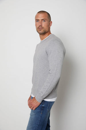 BRIXTON CREW NECK SWEATER - Velvet Staging 2.0
