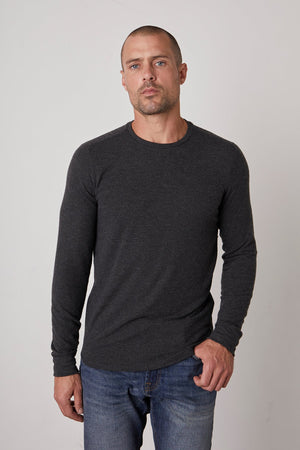 BRONSON COZY JERSEY KNIT SHIRT Velvet by Graham & Spencer