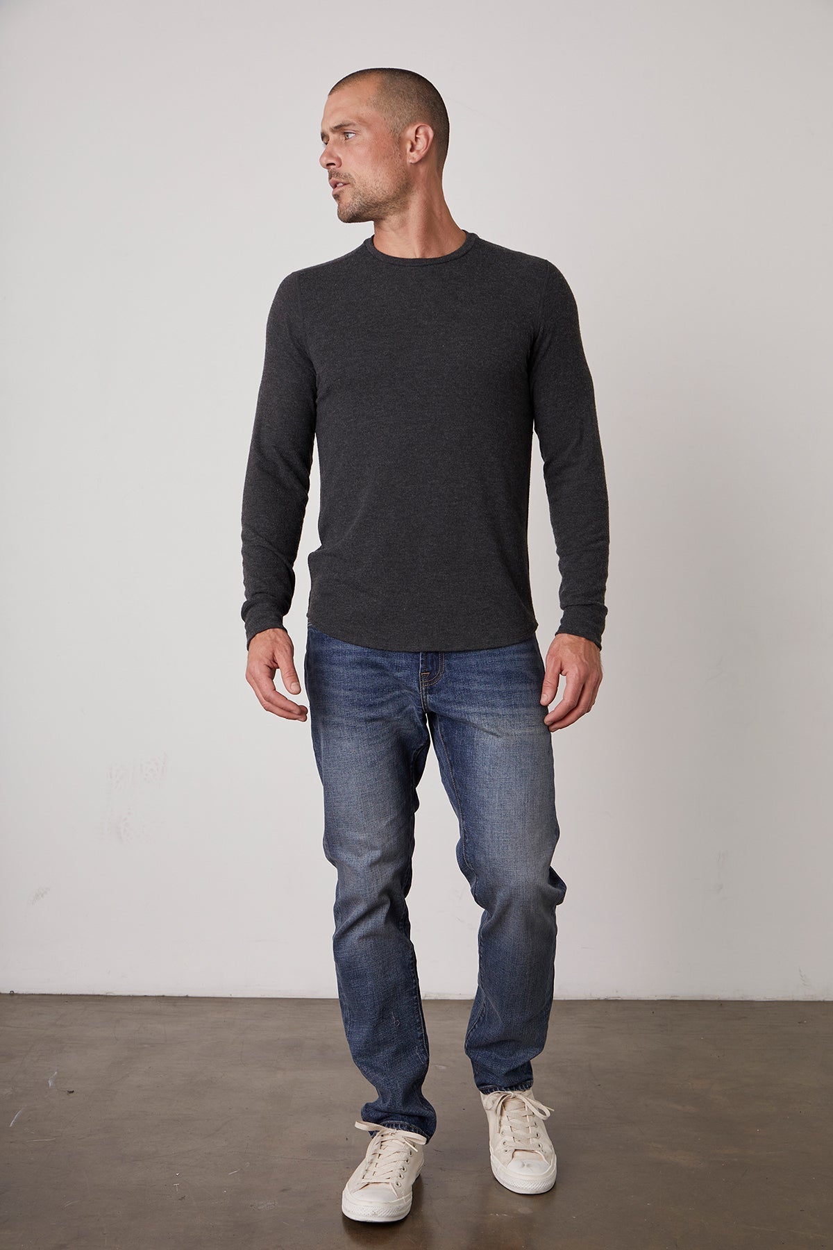 BRONSON COZY JERSEY KNIT SHIRT Velvet by Graham & Spencer-26916072030404