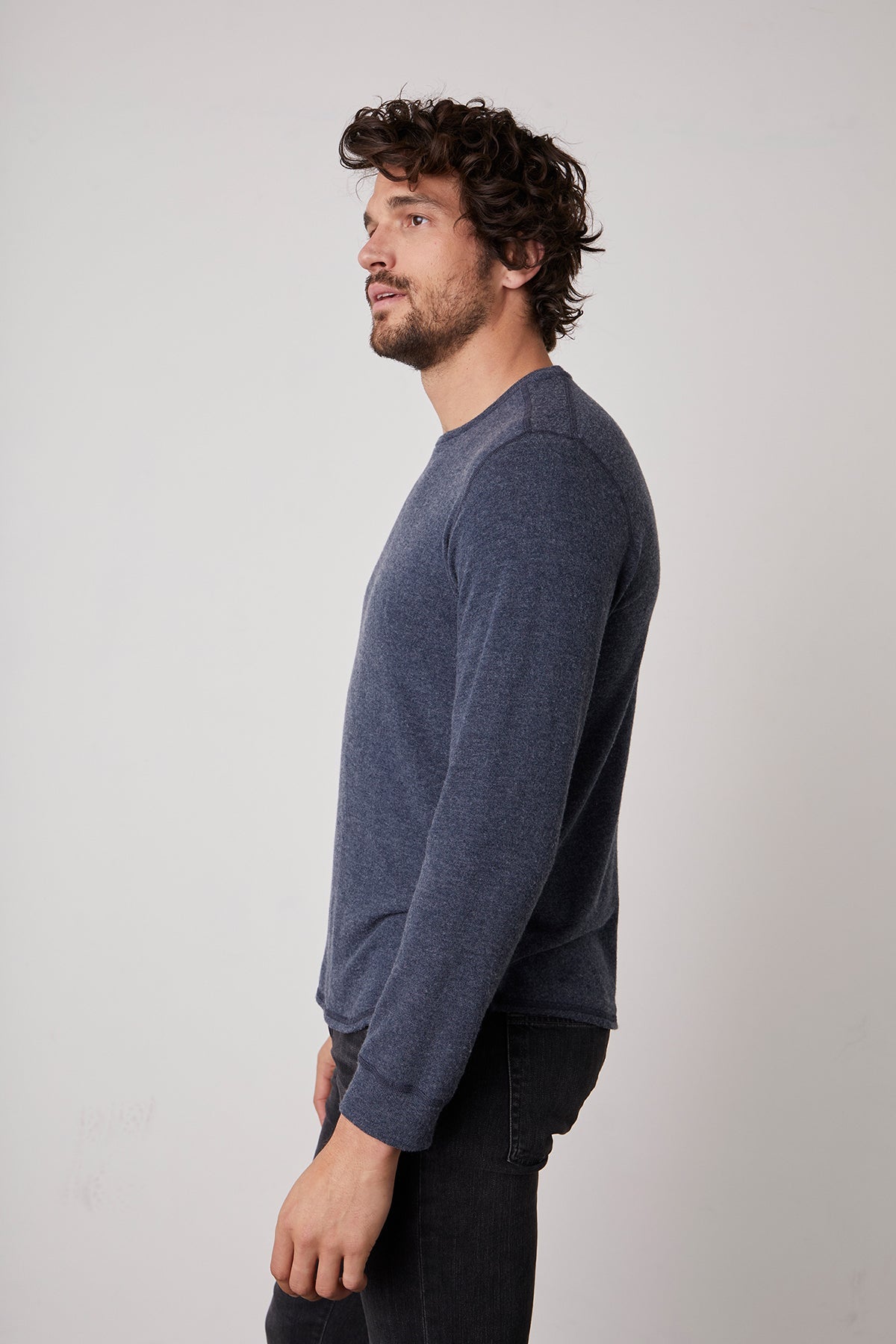 BRONSON COZY JERSEY KNIT SHIRT Velvet by Graham & Spencer