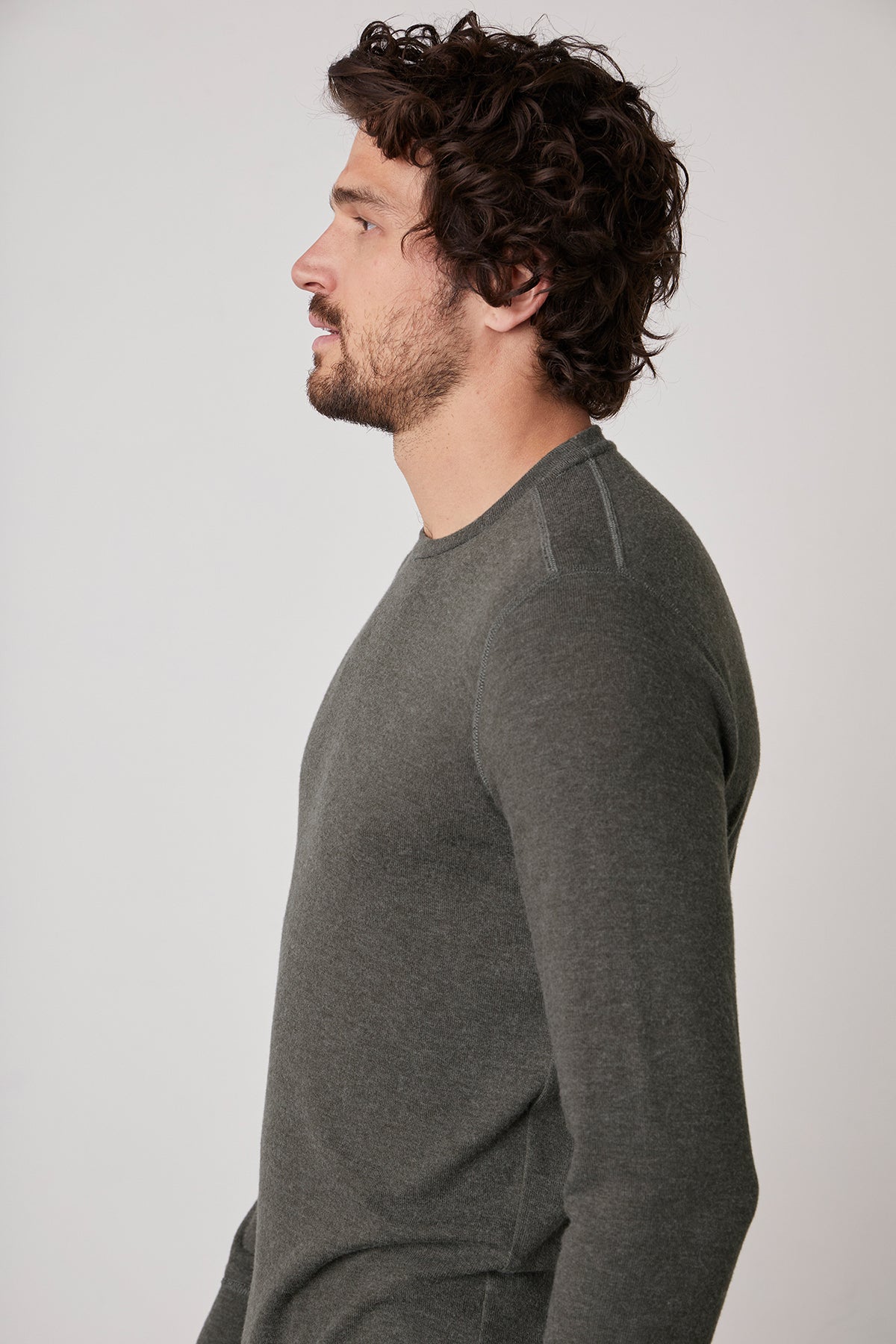 BRONSON COZY JERSEY KNIT SHIRT Velvet by Graham & Spencer