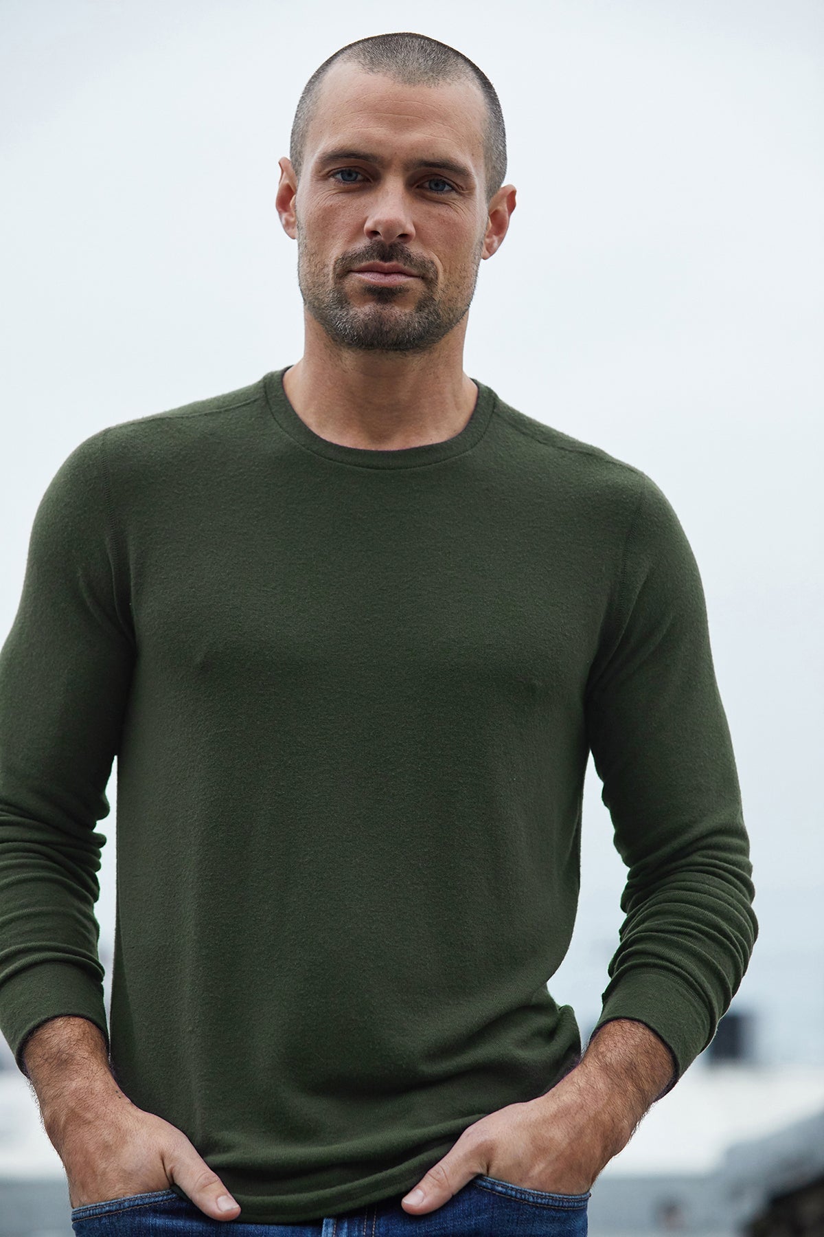 BRONSON COZY JERSEY KNIT TOP - Velvet Staging 2.0