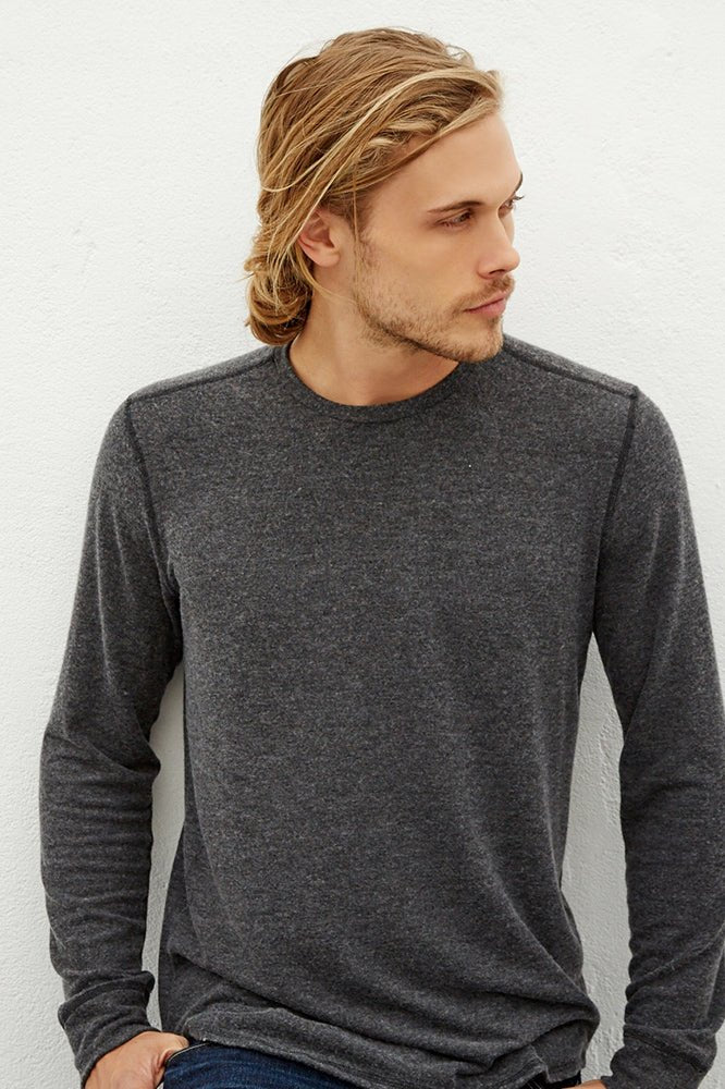 BRONSON COZY JERSEY KNIT TOP - Velvet Staging 2.0-26916081926340