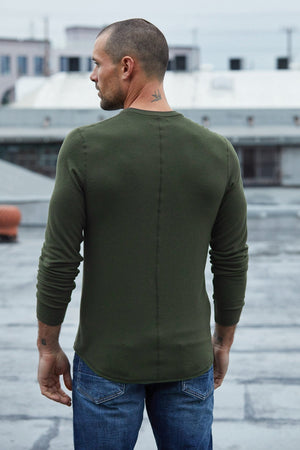 BRONSON COZY JERSEY KNIT TOP - Velvet Staging 2.0