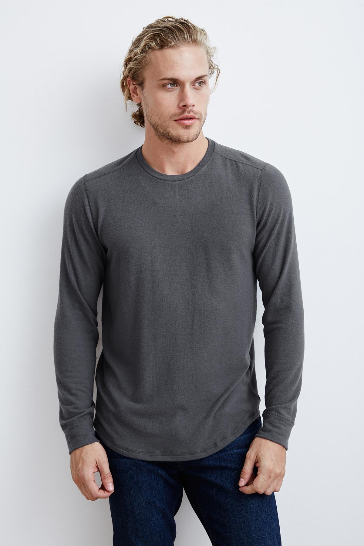 BRONSON COZY JERSEY KNIT TOP - Velvet Staging 2.0-26916081860804