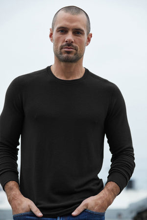 BRONSON COZY JERSEY KNIT TOP - Velvet Staging 2.0