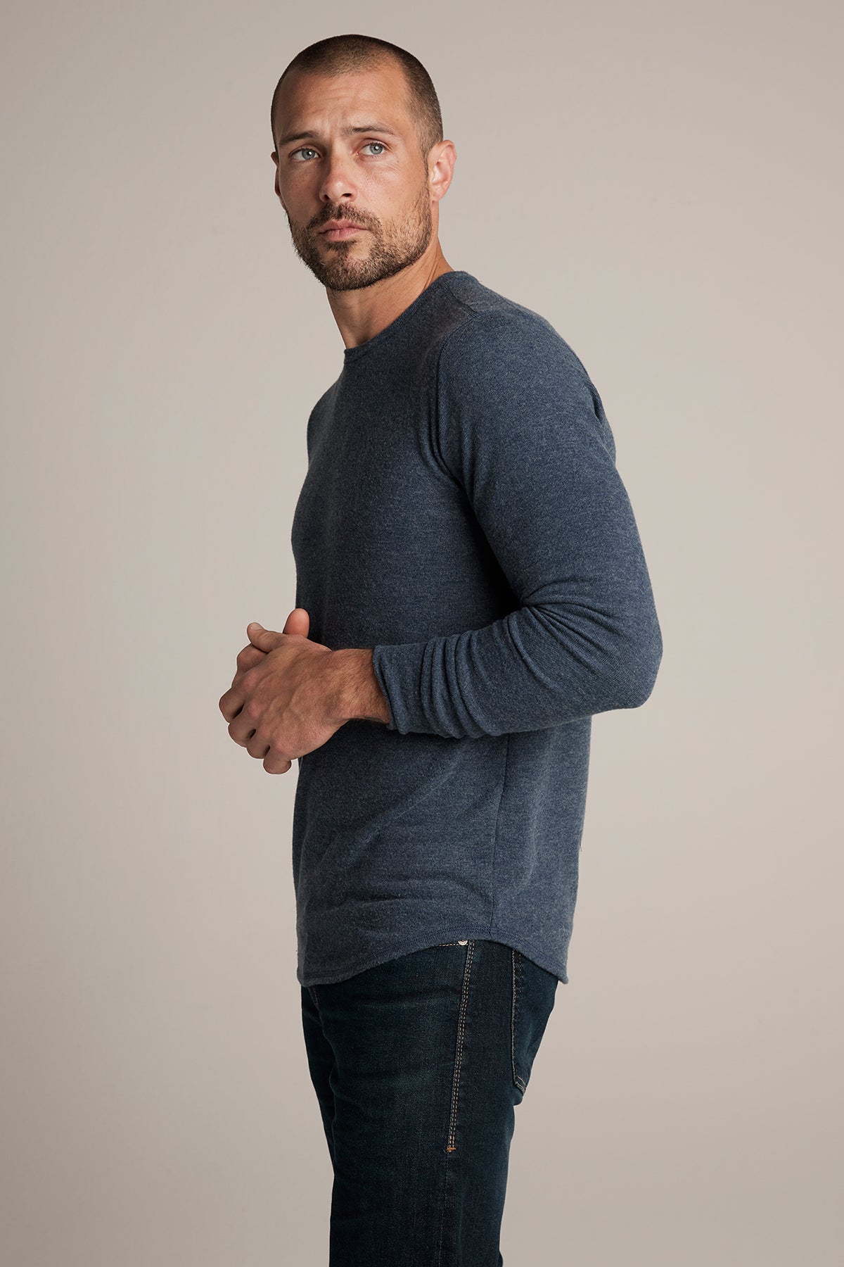 BRONSON COZY JERSEY KNIT TOP - Velvet Staging 2.0-26916068851908