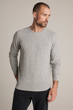 BRONSON COZY JERSEY KNIT TOP - Velvet Staging 2.0