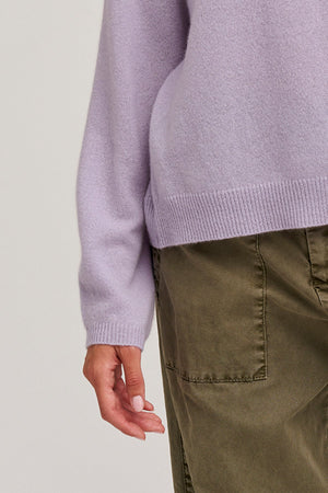 BRYNNE CASHMERE CREW NECK SWEATER - Velvet Staging 2.0