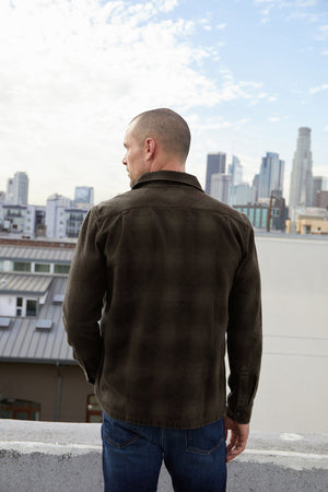 BRYSON PLAID BUTTON-UP - Velvet Staging 2.0