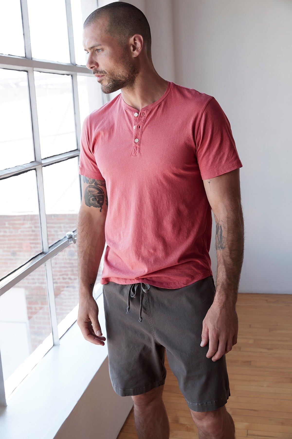 BYRON COTTON CANVAS SHORT - Velvet Staging 2.0